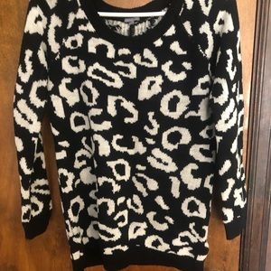 Charlotte Russe Cheetah Sweater
